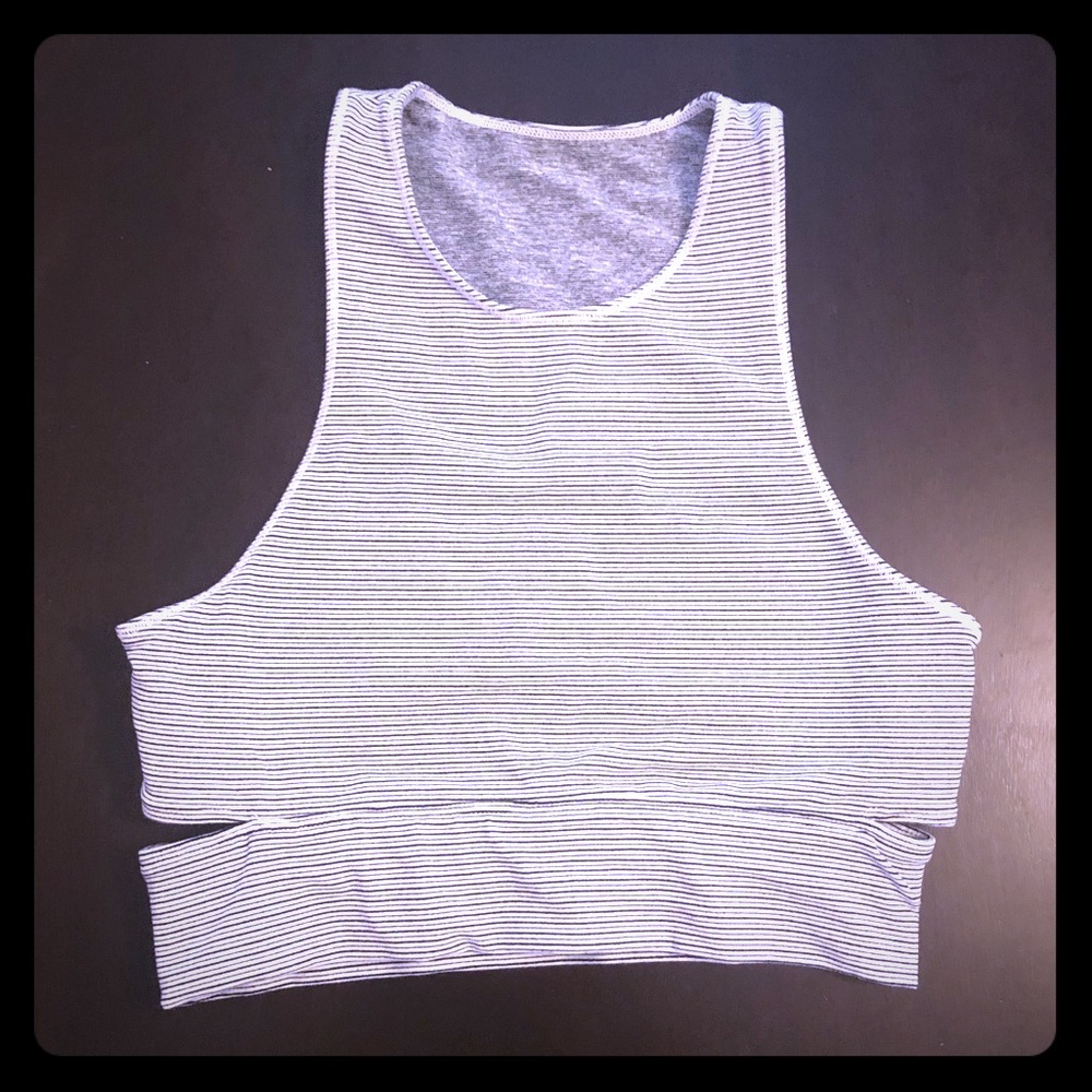 Outdoor Voices Slashback Crop Top